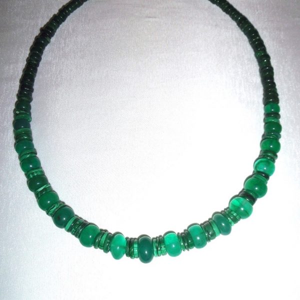 malachit avanturín náhrdelník image