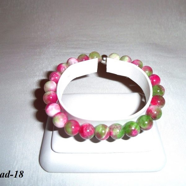 jadeit náramok farba turmalín melónový image