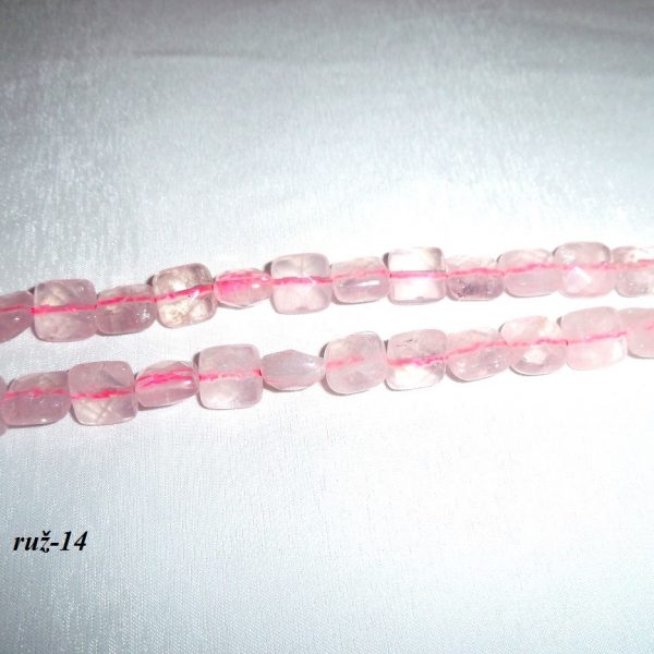 ruženín facetované štvorčeky image