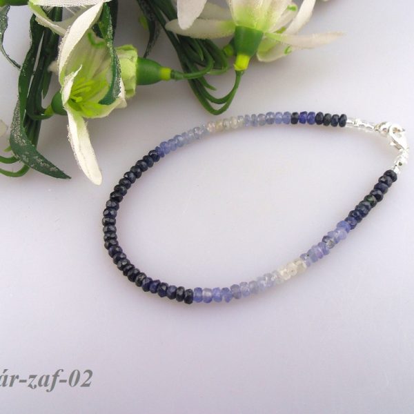 brúsený zafír náramok image