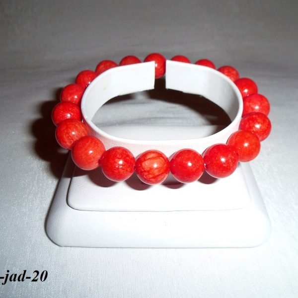 florida náramok - jadeit pomaranč náramok image