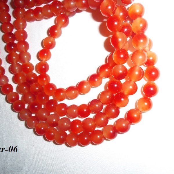 karneol korálky 10mm image