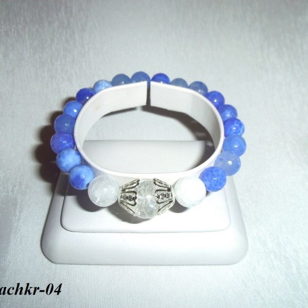 náramok vody jadranu, achát kryštál náramok image