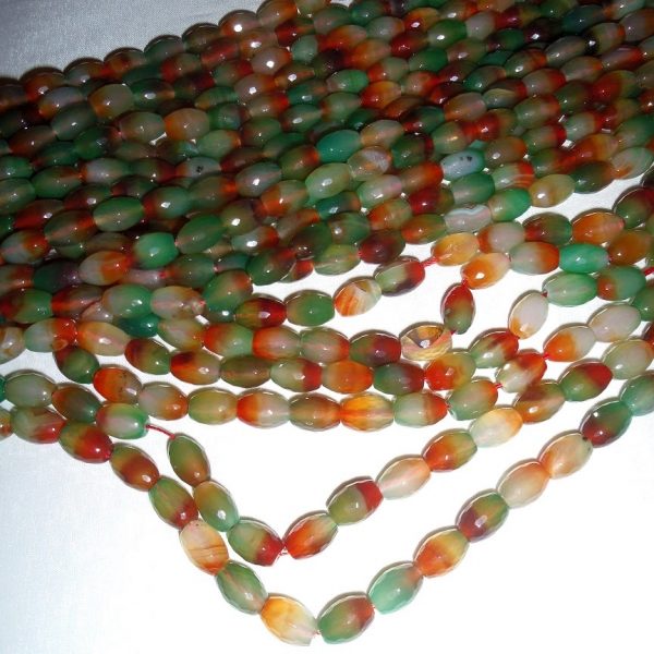 korálky z achátu brúsené image