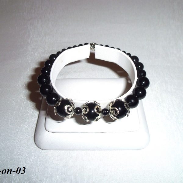 ónyxový barokový náramok image