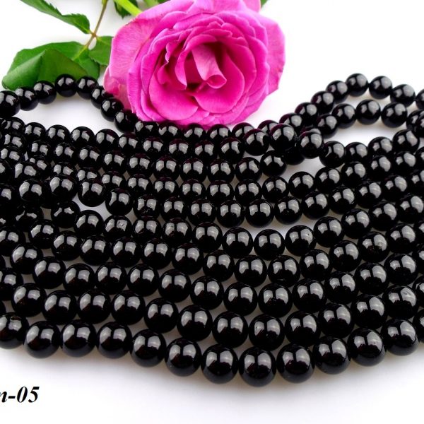 turmalín čierny korálky 10mm image