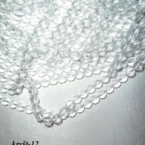 brúsený kryštál korálky 8mm image