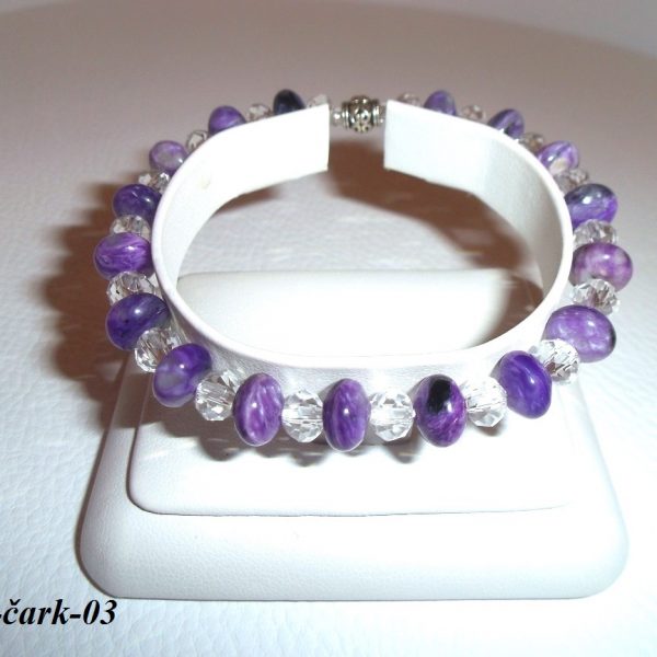 náramok z čaroitu kryštálu image