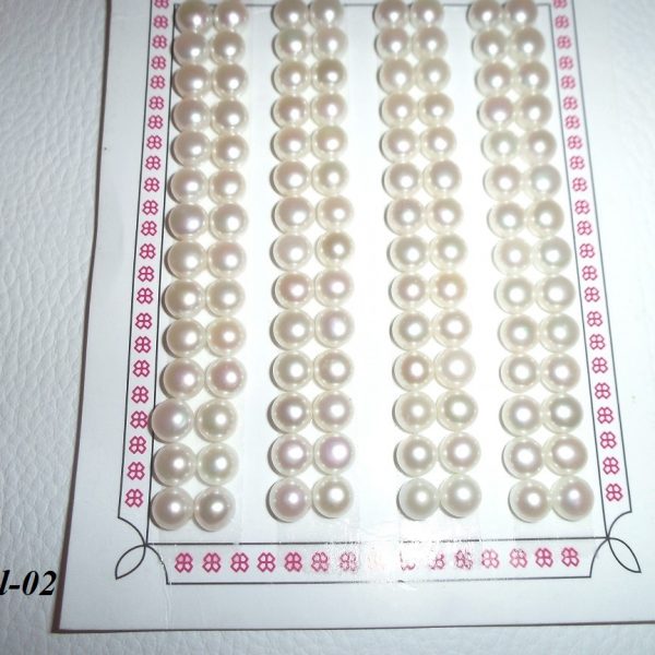 perly polvŕtané 6mm prírodné AAA kvalita image