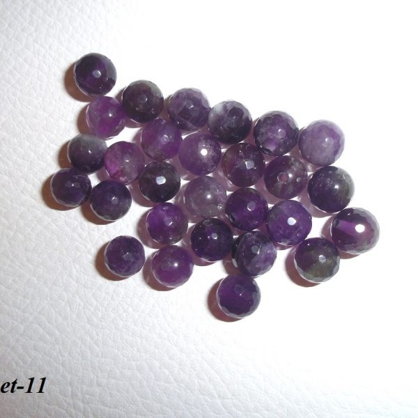 ametyst brúsené korálky 8mm image