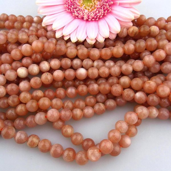 slnečný kameň korálky 8mm image