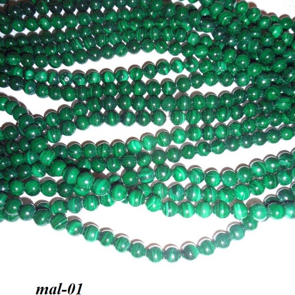 malachit korálky 6mm image