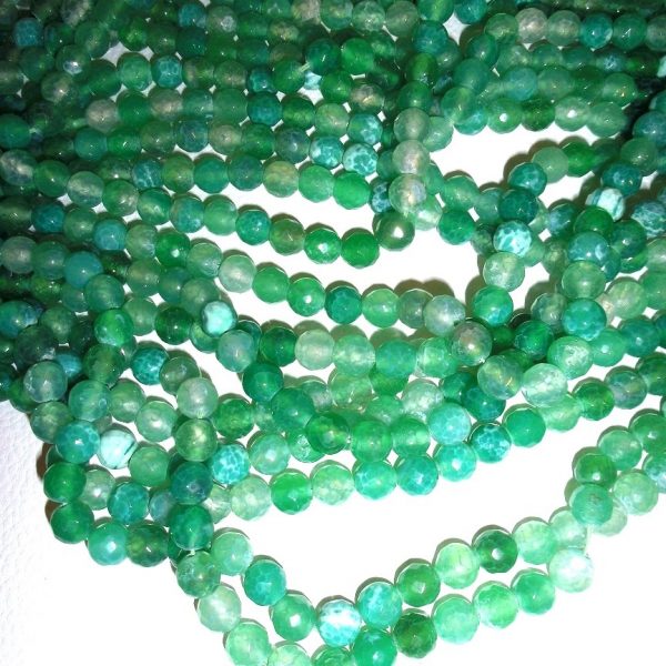 achát smaragdový korálky 8mm image