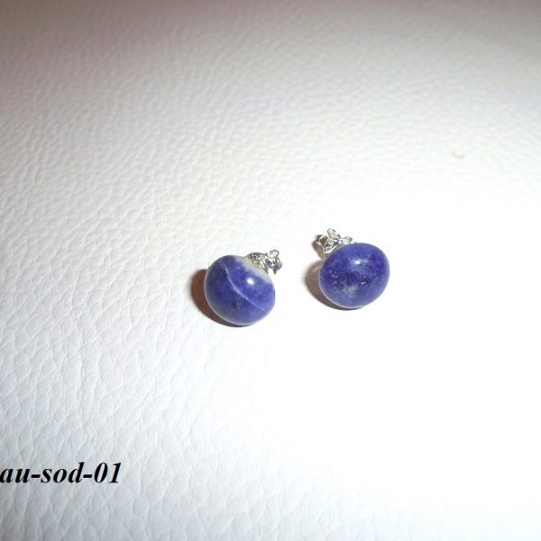 sodalit náušnice image