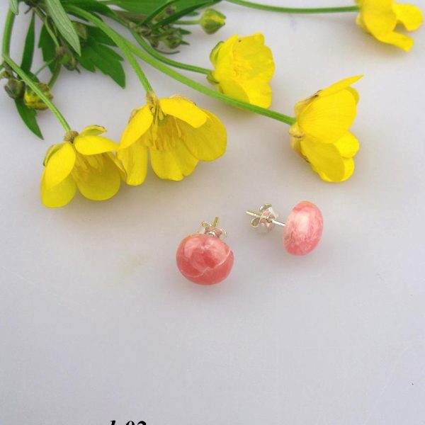 náušnice z rodochrozitu image