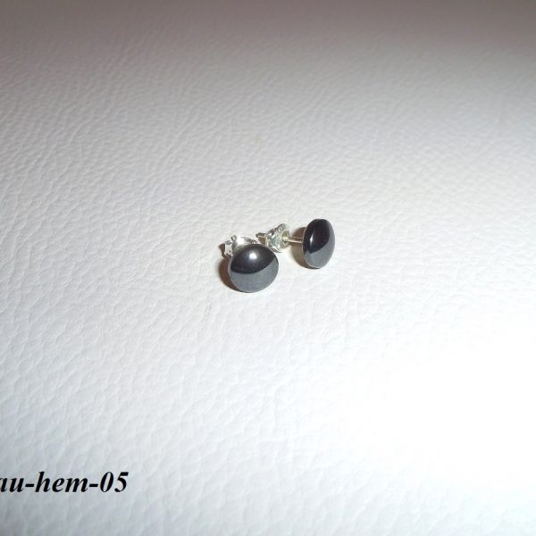 hematitové náušnice image