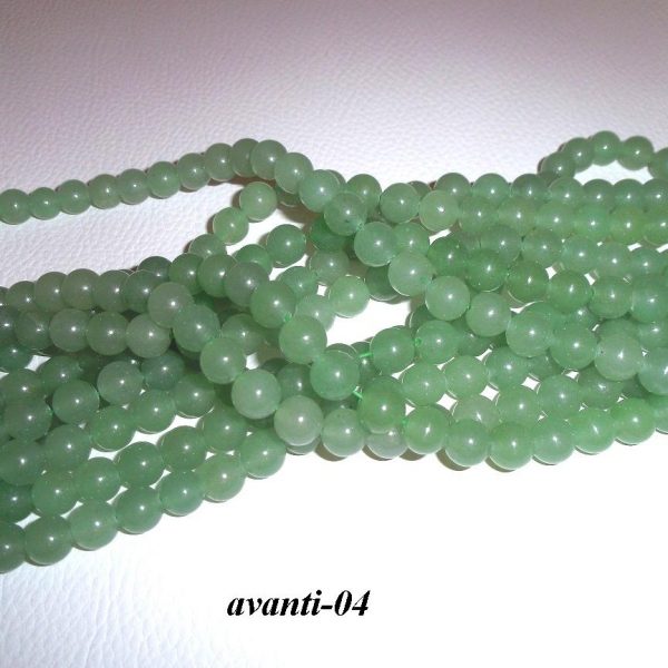 avanturín bledozelený 8mm korálky image