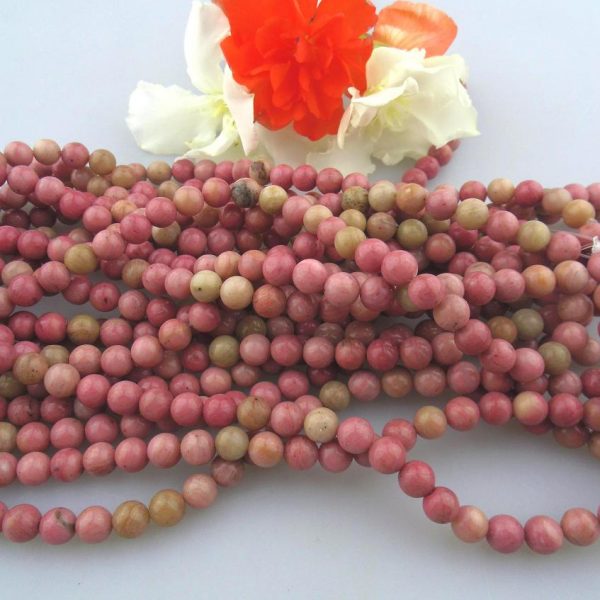 rodonit korálky 6mm image