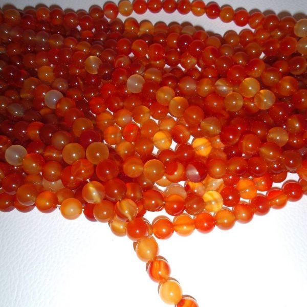 karneol 10mm korálky image