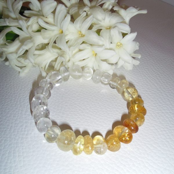 slnko a ľad náramok citrín image