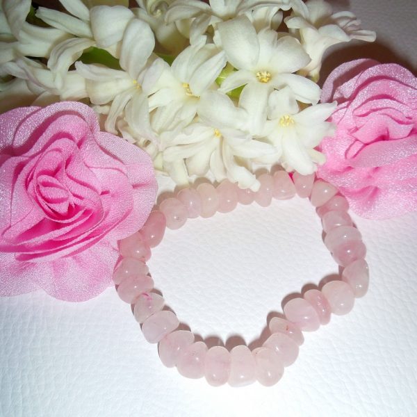 ruženín tromlovaný náramok image