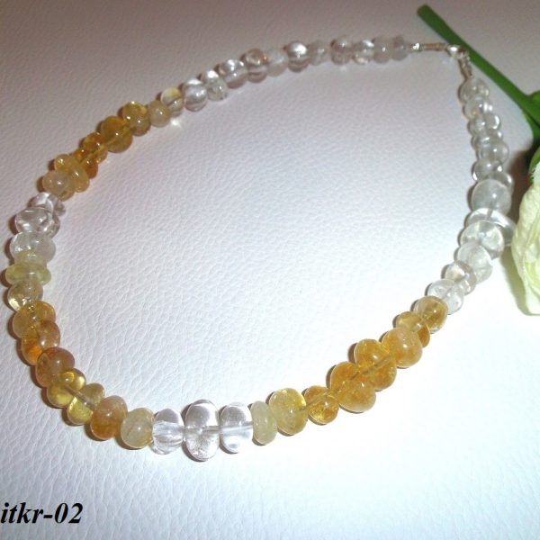 slnko v duši náhrdelník citrín image