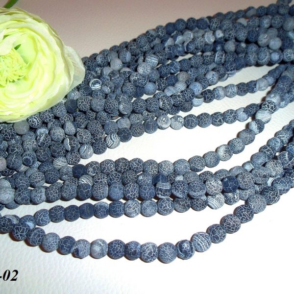 achát riflový 8mm korálky image