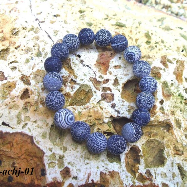 achát jeans náramok image