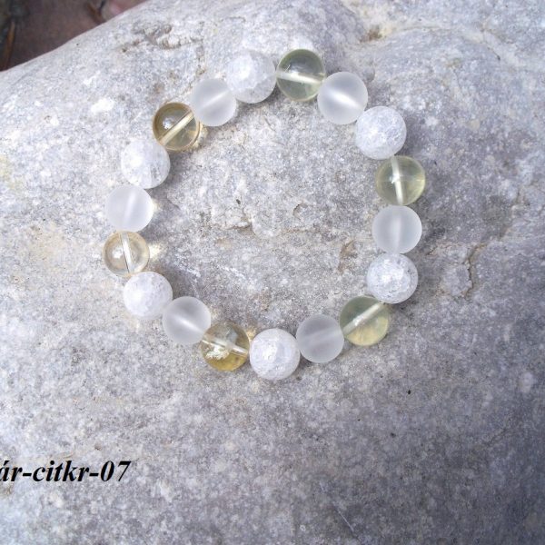 citrín kryštál náramok image