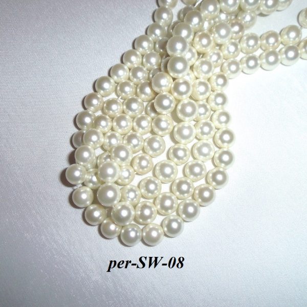 perla Swarovski, perly korálky 8mm image