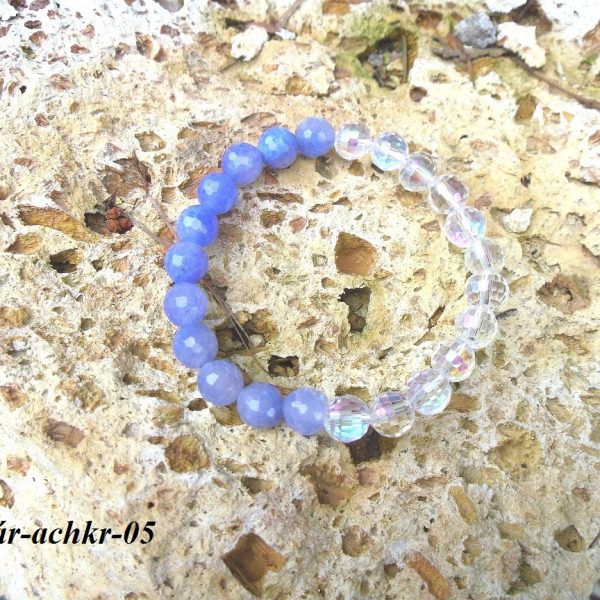 achát krištál náramok image