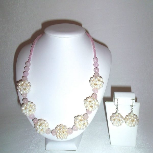 riečna perla, ruženín -set image