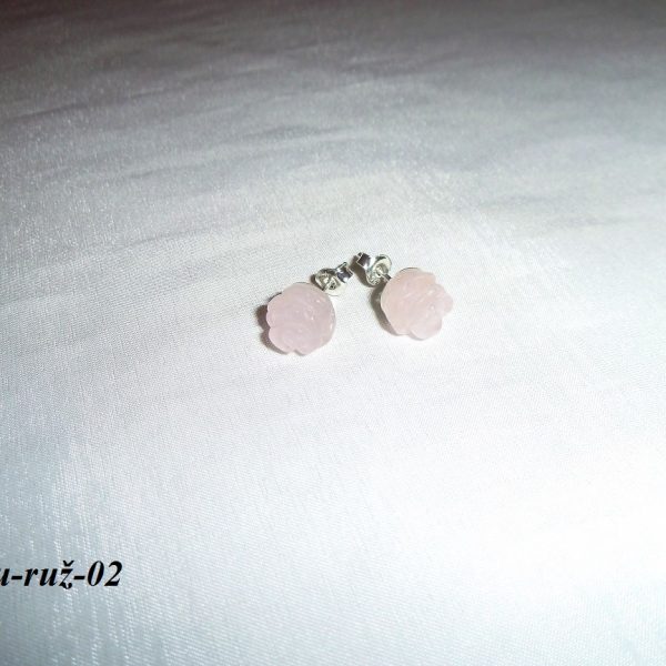 ruženín náušnice image