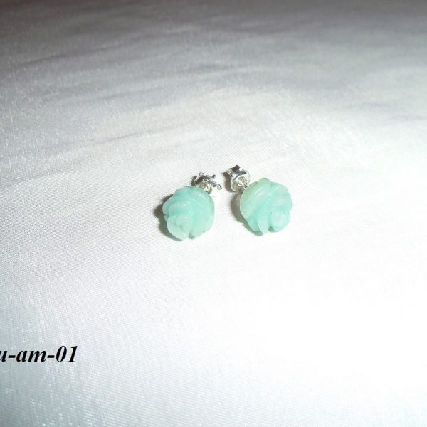 amazonit náušnice image