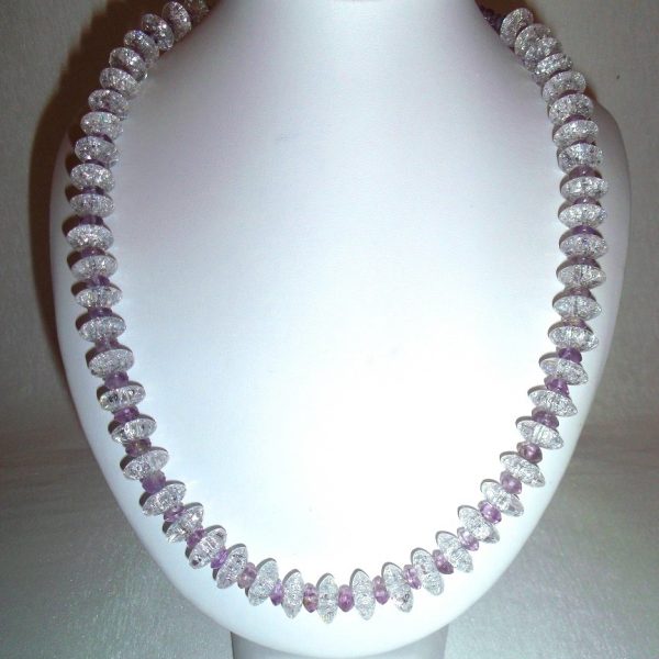 ametyst, kryštál náhrdelník image