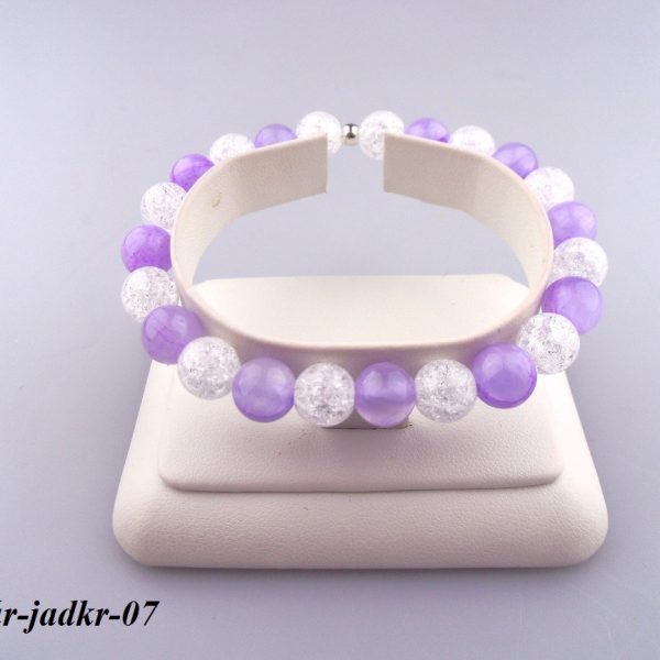 jadeit kryštál praskaný náramok image