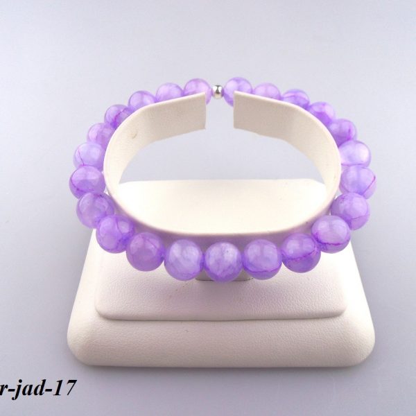 náramok z jadeitu levandula image