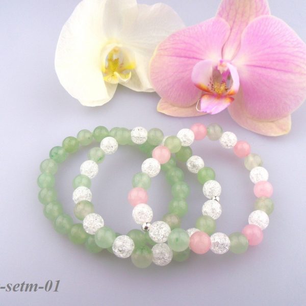 set náramkov z minerálov image