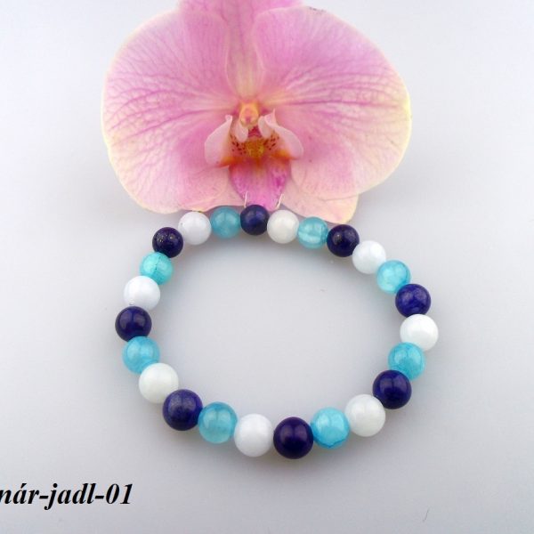 jadeit lapis lazuli náramok image