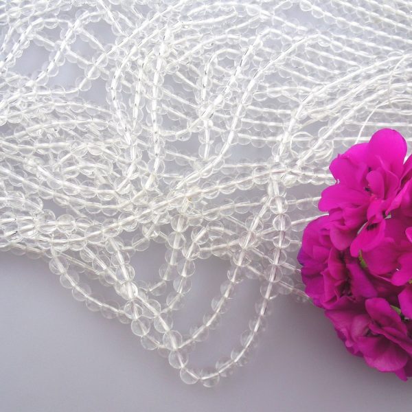 kryštál číri 6mm korálky image