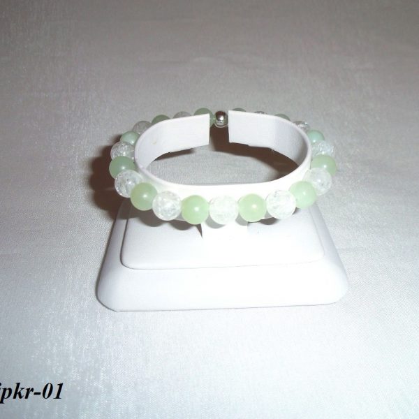 jadeit, kryštál náramok image