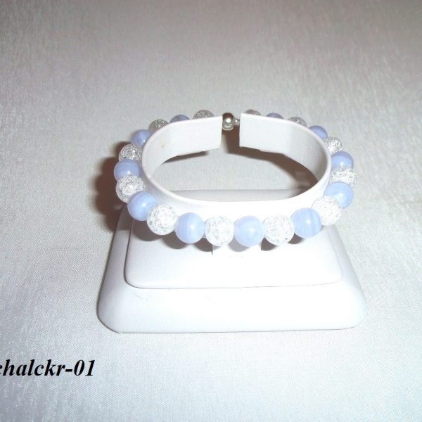 chalcedón kryštál náramok image