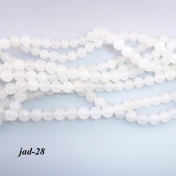 mesačný jadeit 8mm korálky image