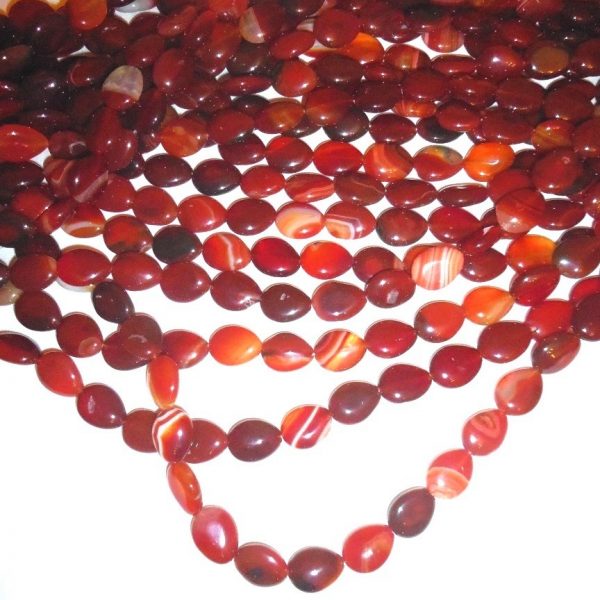 achát korálky - slzy image