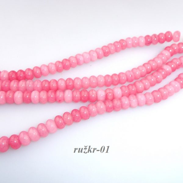 ružový kremeň korálky image