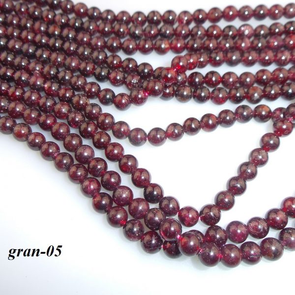 granát(almandín) 6mm korálky AKCIA! image