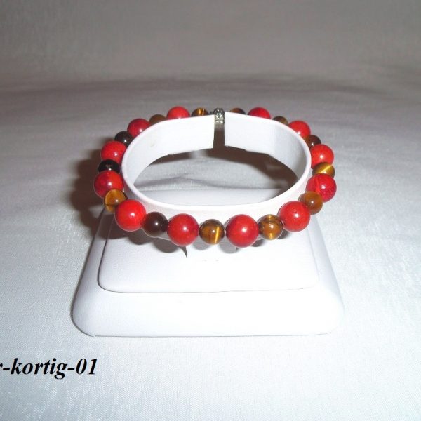 koral tigrie oko náramok image