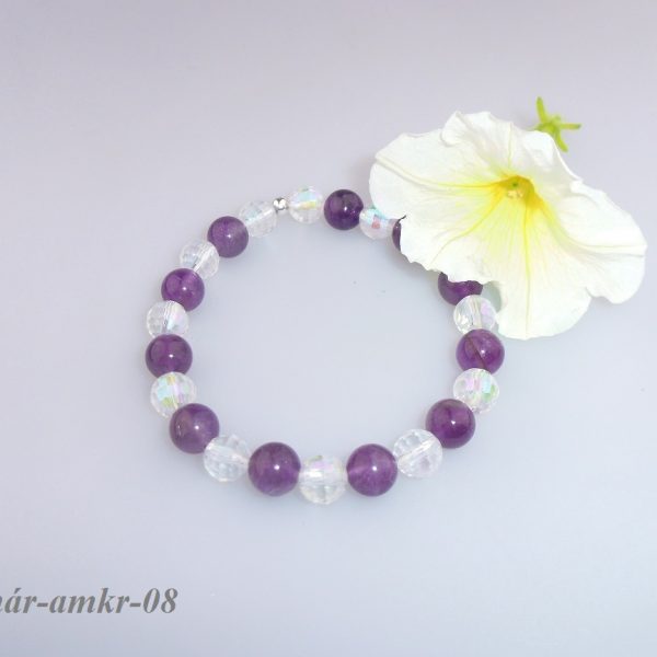 ametyst krištál SW náramok image