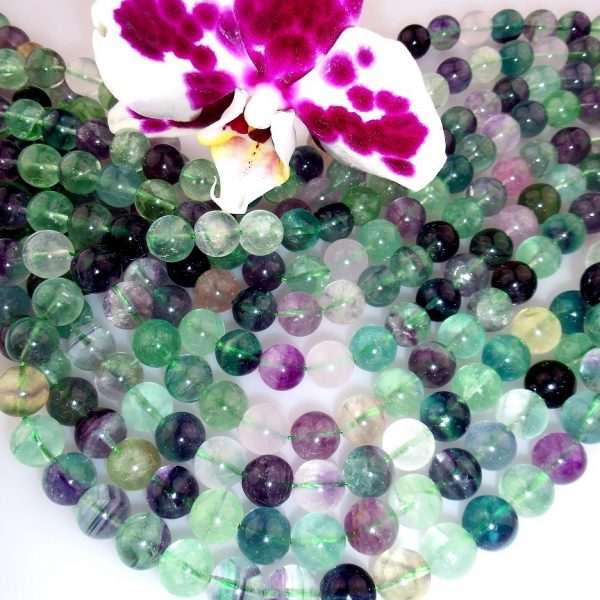 fluorit korálky 10mm image