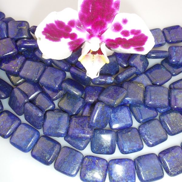 lapis lazuli korálky štvorce 18x18mm image